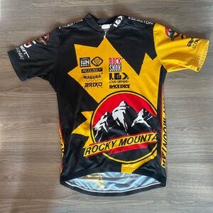 Rocky Mountain Black and Yellow Men's Jersey